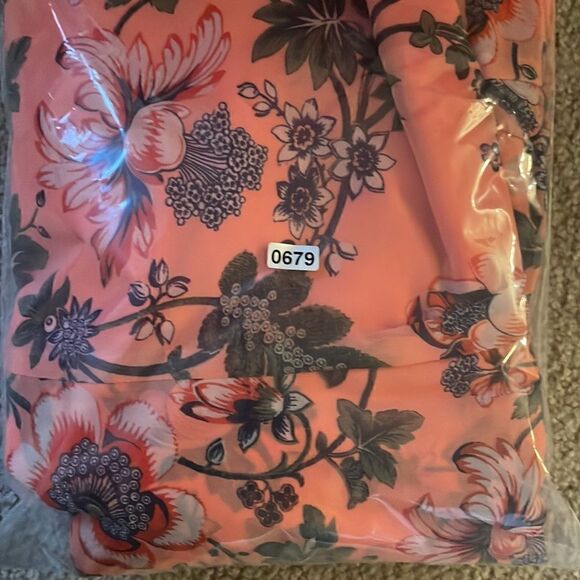 Chelsea28 One Shoulder Floral Print Dress Size 2X - Picture 10 of 10